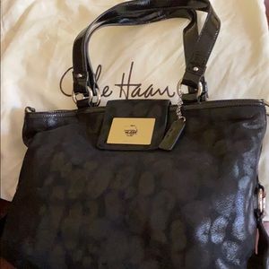 Vintage Cole Haan leather bag rare quality